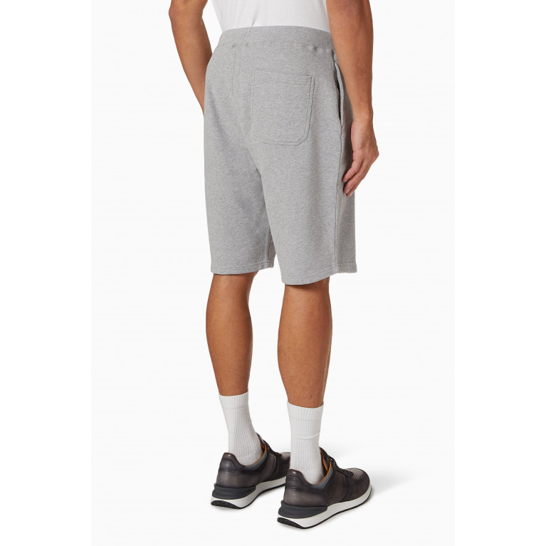 Sunspel - Loopback Shorts in Cotton Grey
