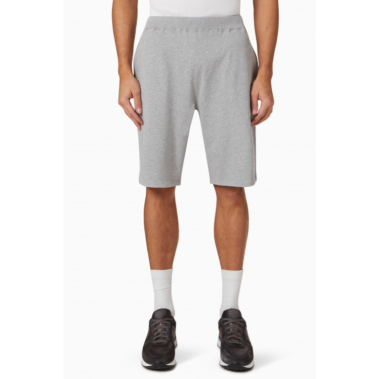 Sunspel - Loopback Shorts in Cotton Grey
