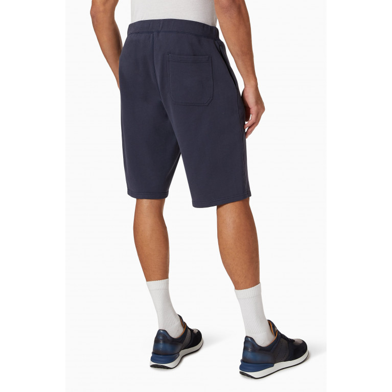 Sunspel - Loopback Shorts in Cotton Blue