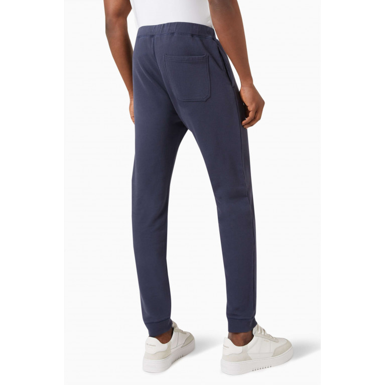 Sunspel - Loopback Track Pants in Cotton Blue