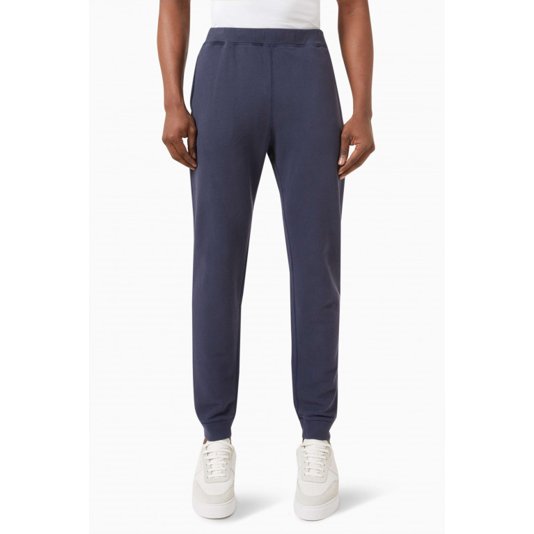 Sunspel - Loopback Track Pants in Cotton Blue