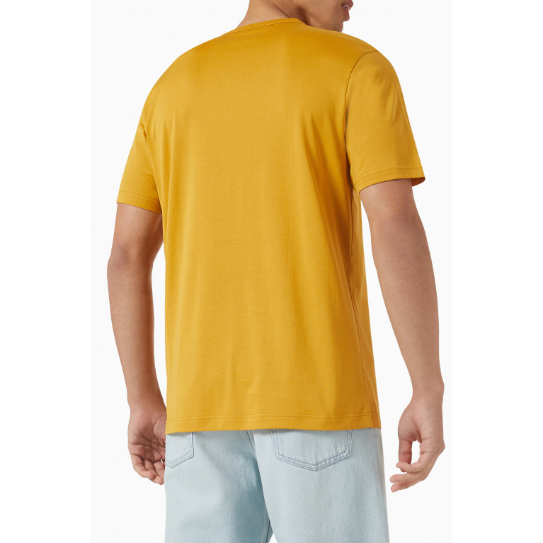 Sunspel - Classic T‑shirt in Supima Cotton Yellow