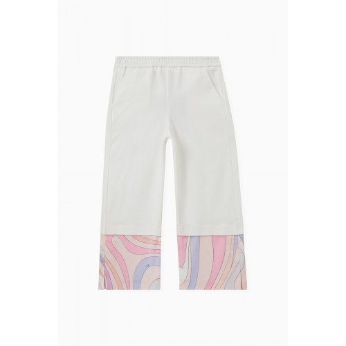 Emilio Pucci - Marmo Print Pants in Cotton