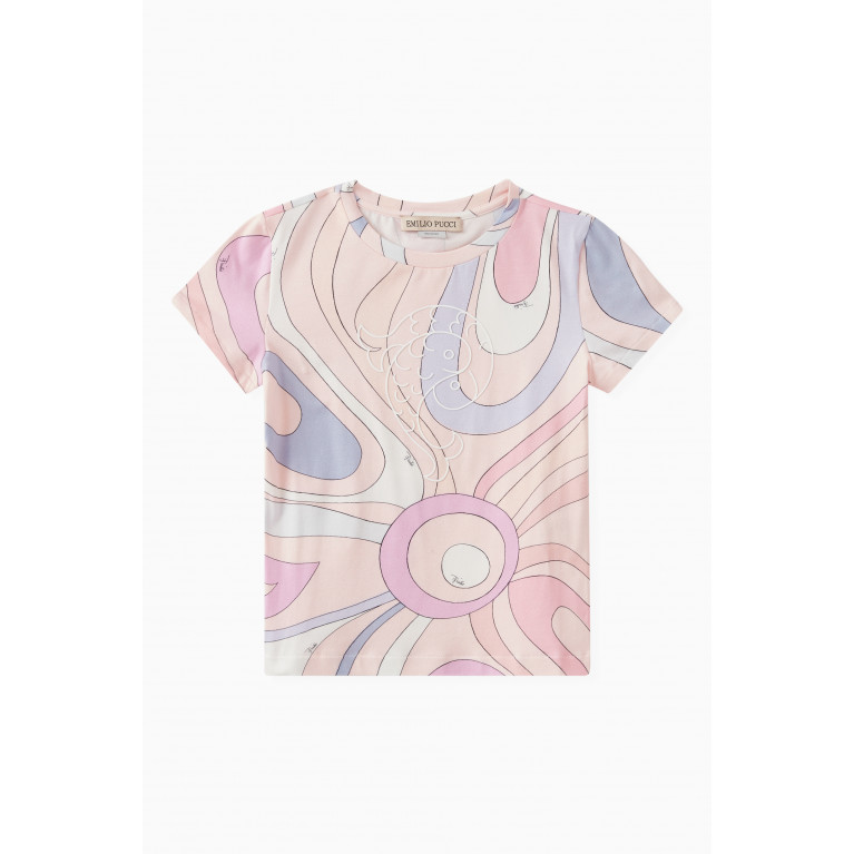 Emilio Pucci - Graphic Print T-Shirt in Cotton