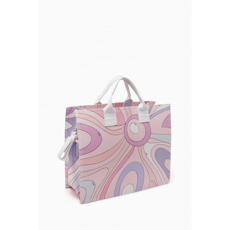 Emilio Pucci - Graphic Print Bag in Cotton