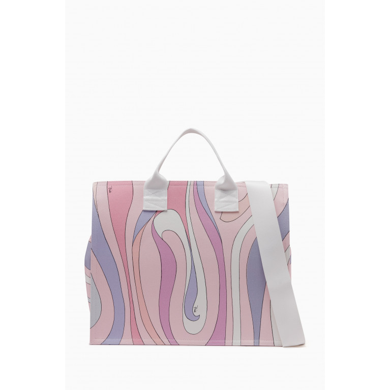 Emilio Pucci - Graphic Print Bag in Cotton