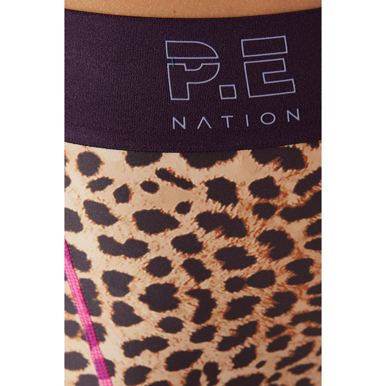 P.E. Nation - Del Mar Bike Shorts in Recycled Fabric