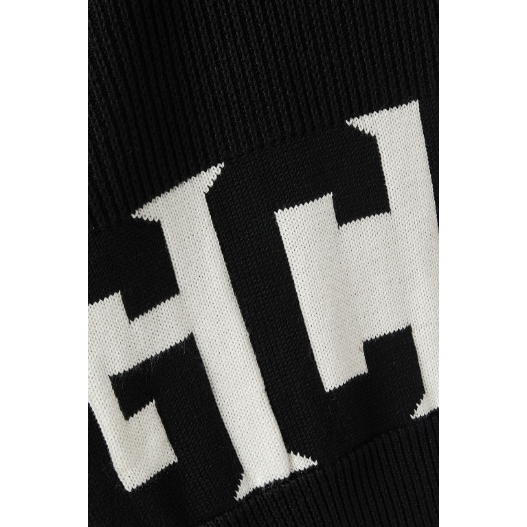 GCDS - Logo-band Sweater in Cotton-knit