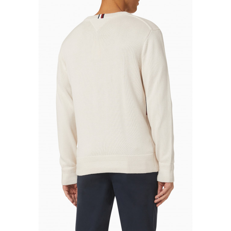 Tommy Hilfiger - Seasonal Crest Sweater in Organic Cotton