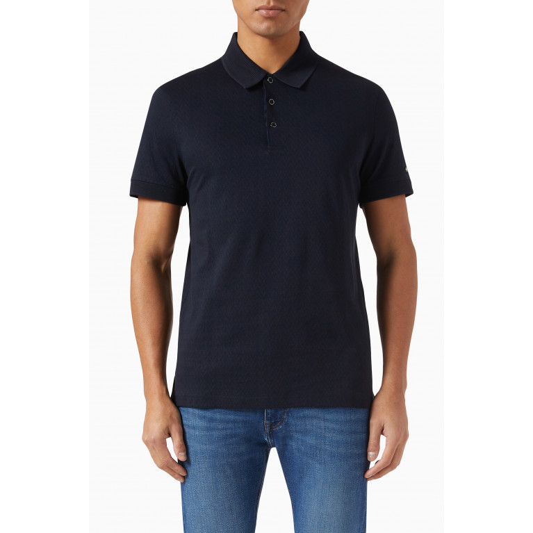 Tommy Hilfiger - Logo Polo in Mercerised Cotton Pique