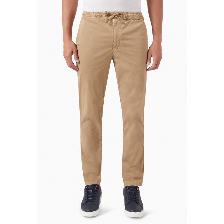 Tommy Hilfiger - Chelsea Pants in Cotton Stretch Neutral