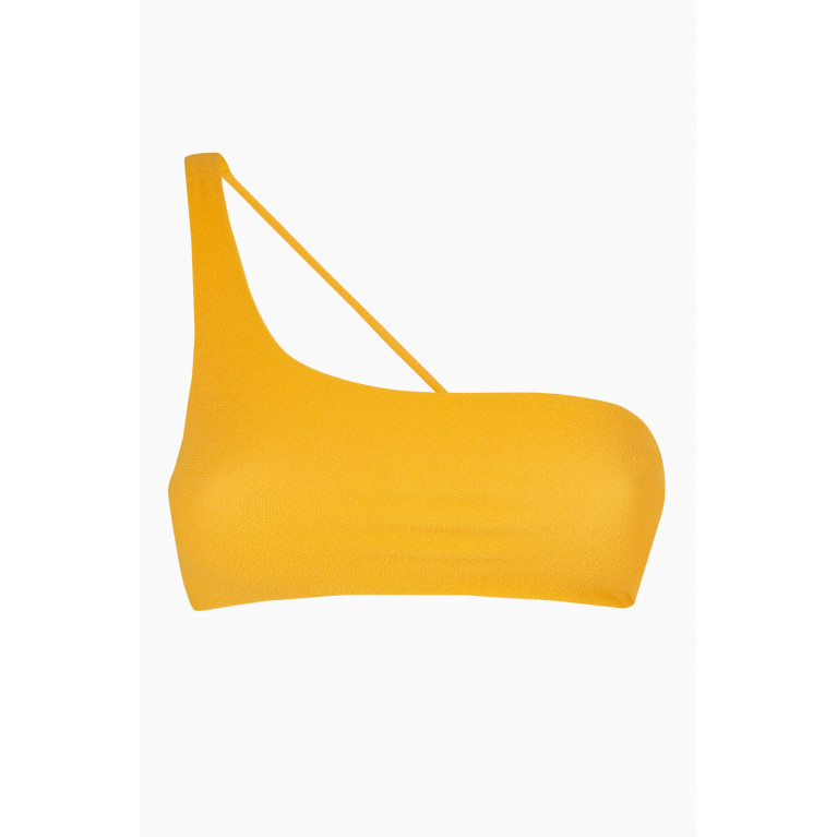 Jade Swim - Apex One-shoulder Bikini Top in LYCRA®