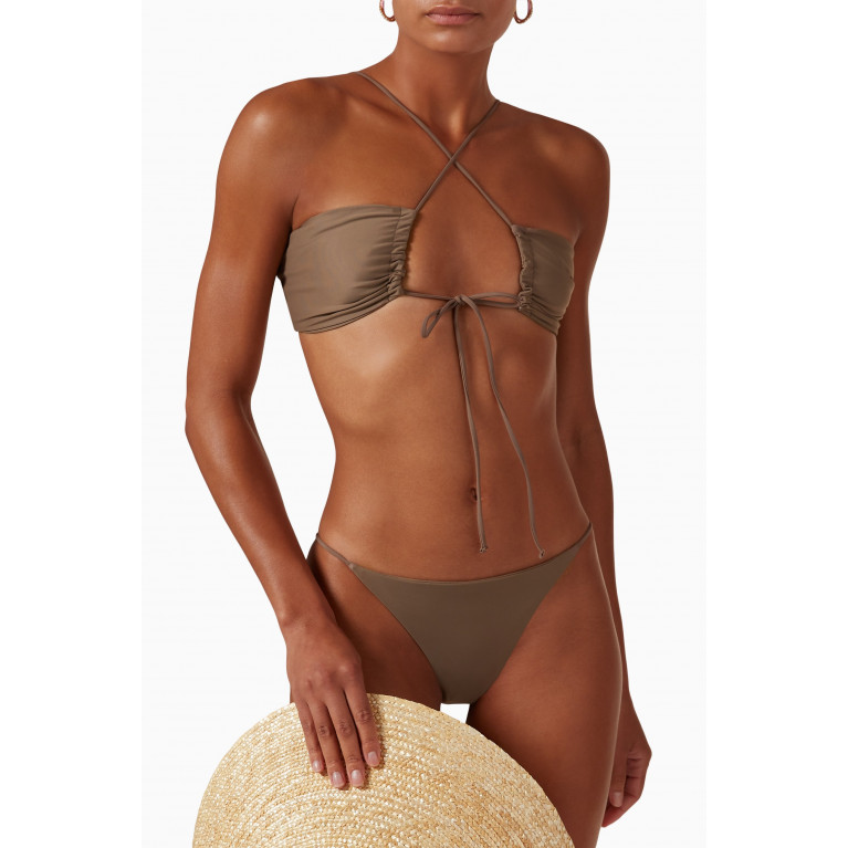 Jade Swim - Bare Minimum Bikini Briefs in LYCRA®