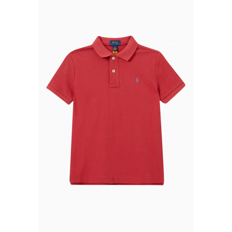 Polo Ralph Lauren - Logo Polo Slim Fit T-shirt in Cotton