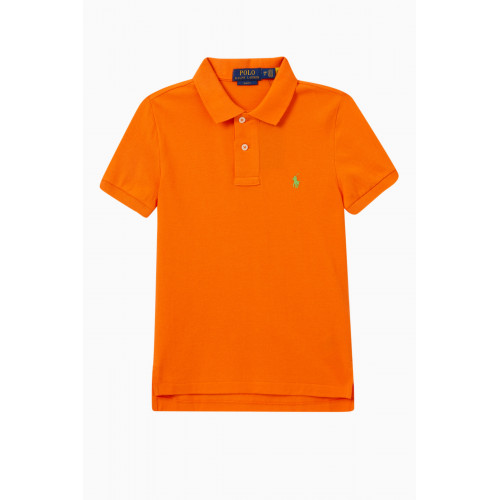 Polo Ralph Lauren - Logo Slim Fit Polo Shirt in Cotton