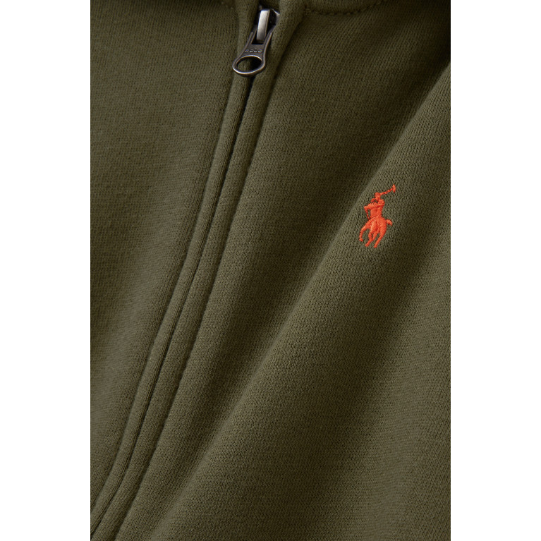 Polo Ralph Lauren - Embroidered Pony Hoodie in Cotton Blend