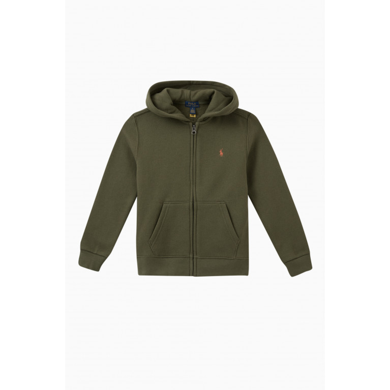 Polo Ralph Lauren - Embroidered Pony Hoodie in Cotton Blend