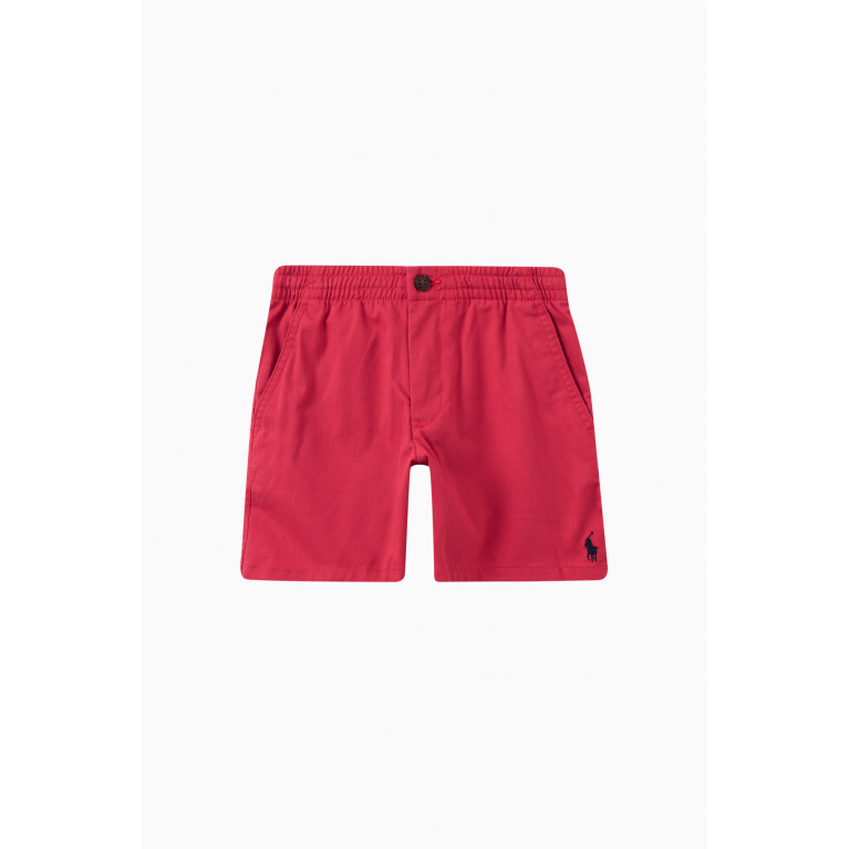 Polo Ralph Lauren - Prepster Logo Shorts in Flex Abrasion Cotton Twill