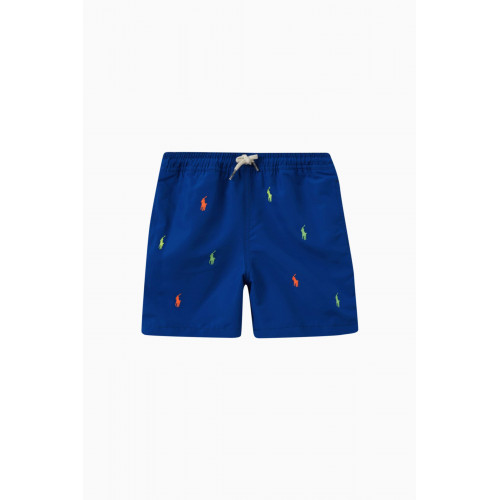 Polo Ralph Lauren - Traveler Logo Swim Shorts in Nylon
