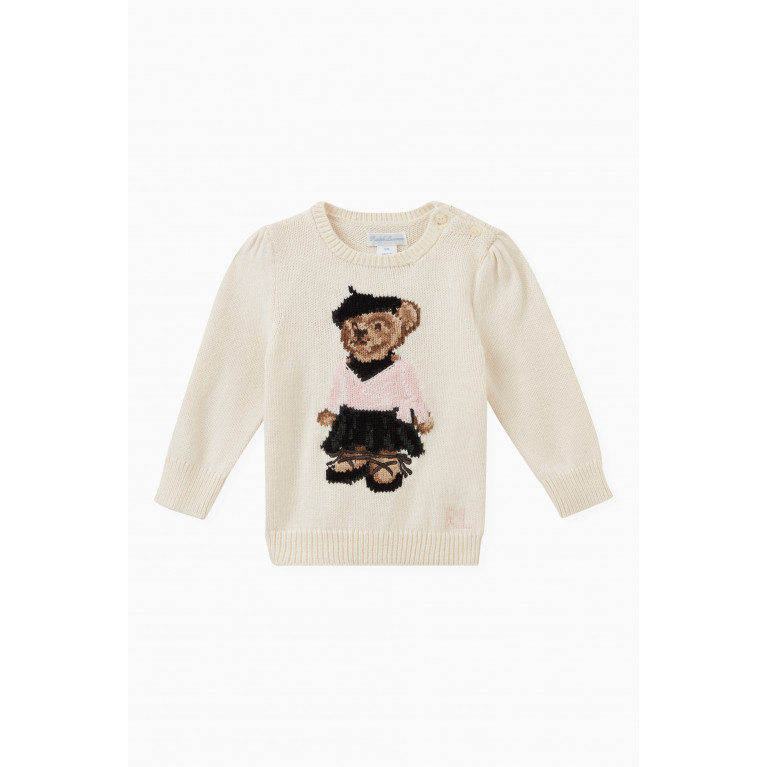 Polo Ralph Lauren - Polo Bear Sweater in Cotton Knit