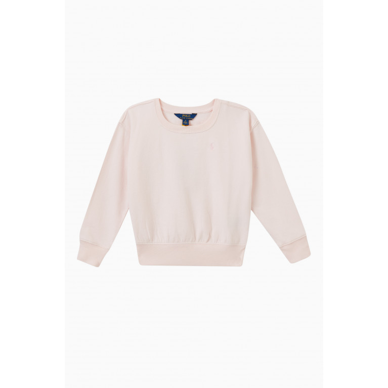 Polo Ralph Lauren - Logo Detail Sweatshirt in Cotton Blend