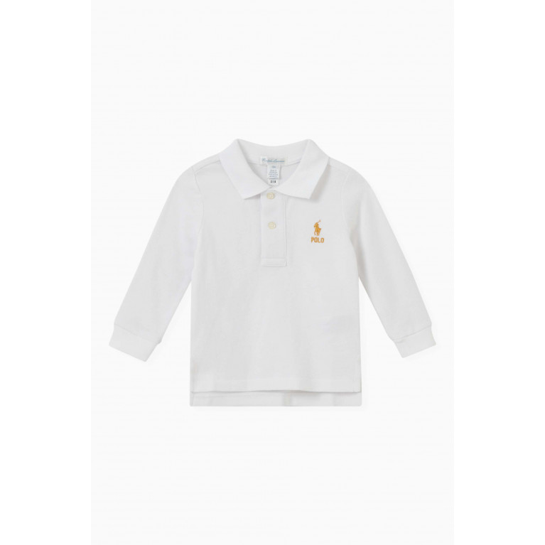 Polo Ralph Lauren - Logo Embroidered Polo Shirt in Cotton