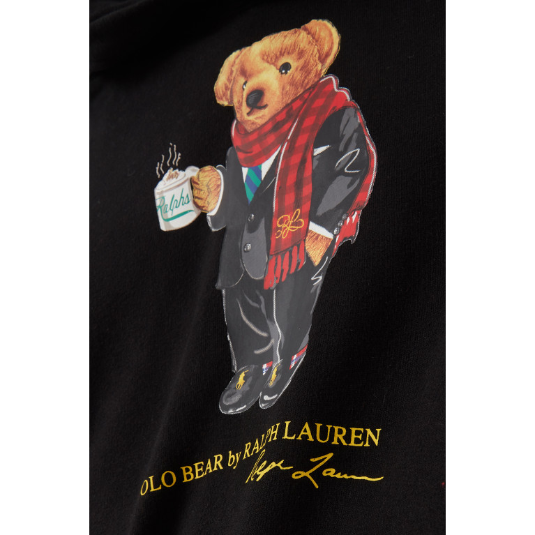 Polo Ralph Lauren - Polo Bear Hoodie in Cotton Blend