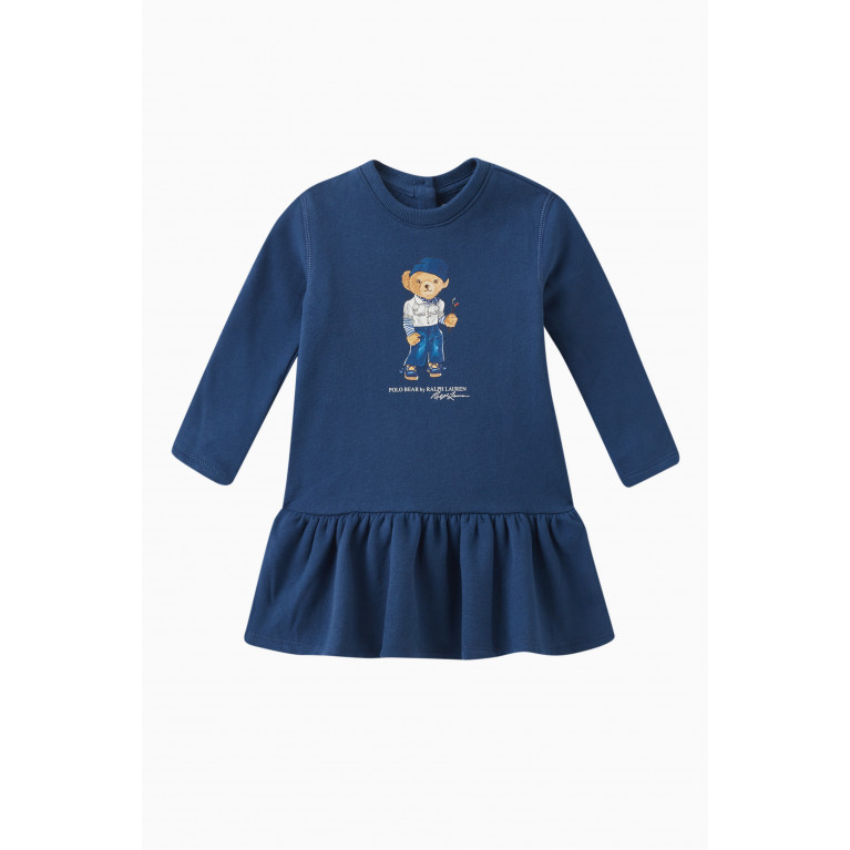 Polo Ralph Lauren - Polo Bear T-shirt Dress in Cotton Blend
