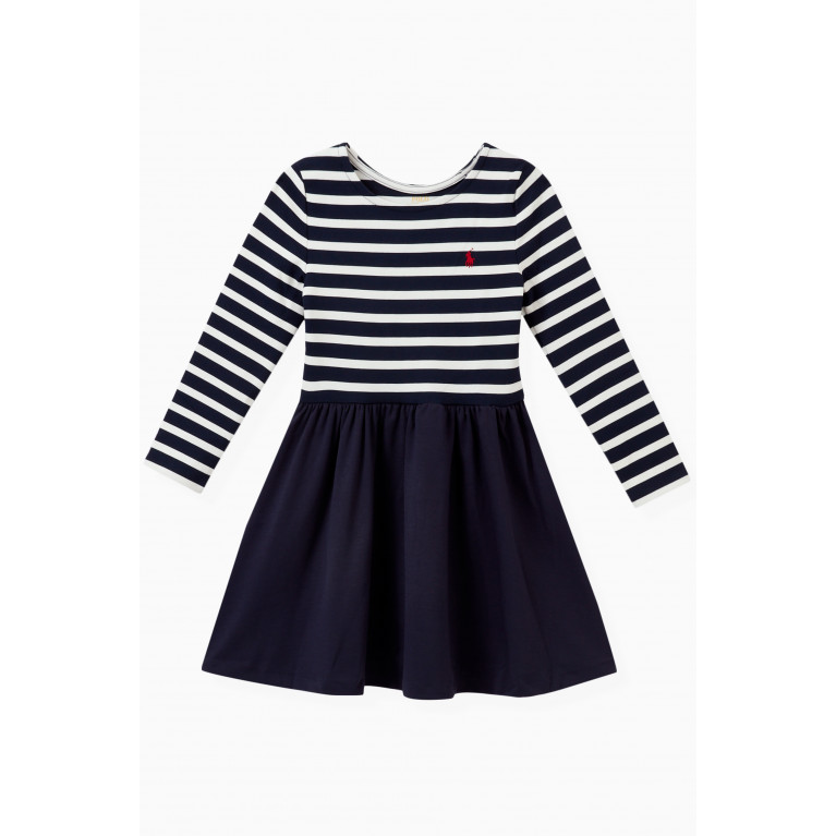 Polo Ralph Lauren - Striped Day Dress in Cotton