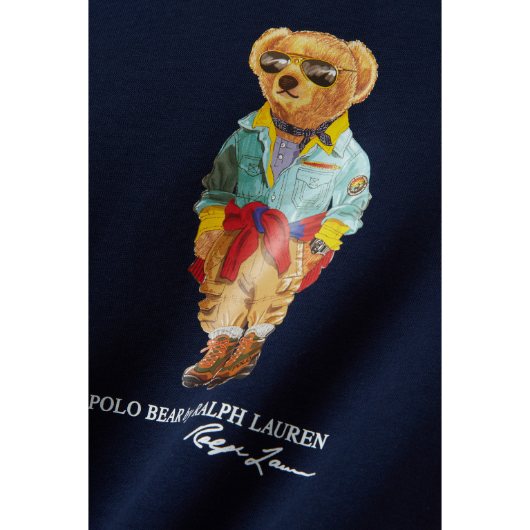 Polo Ralph Lauren - Polo Bear One-piece Coverall in Cotton Fleece