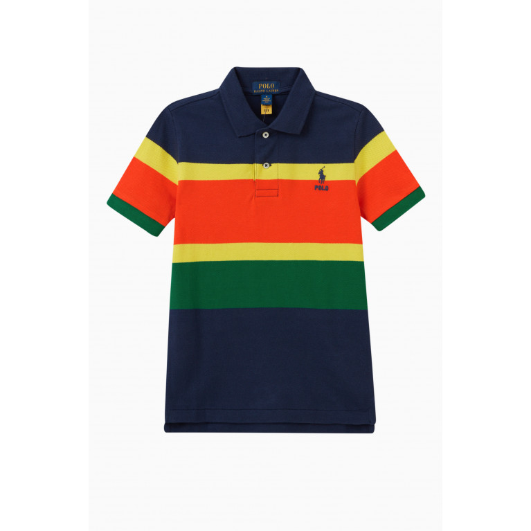 Polo Ralph Lauren - Striped Polo Shirt in Cotton