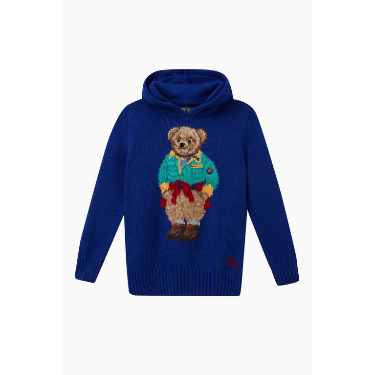 Polo Ralph Lauren - Polo Bear Hoodie in Cotton