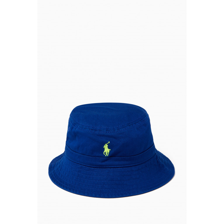 Polo Ralph Lauren - Logo Bucket Hat in Cotton Twill