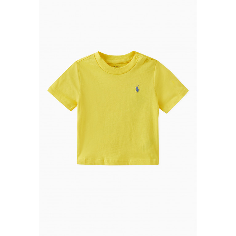 Polo Ralph Lauren - Logo Detail T-shirt in Cotton