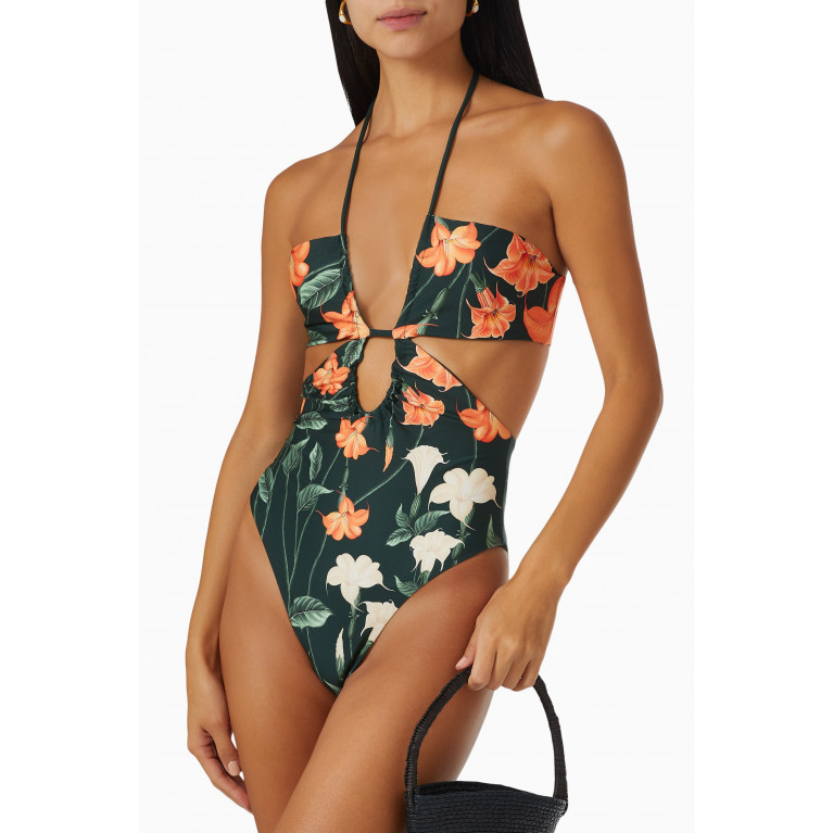Agua Bendita - Mejorana One-piece Swimsuit in Recycled Polyester