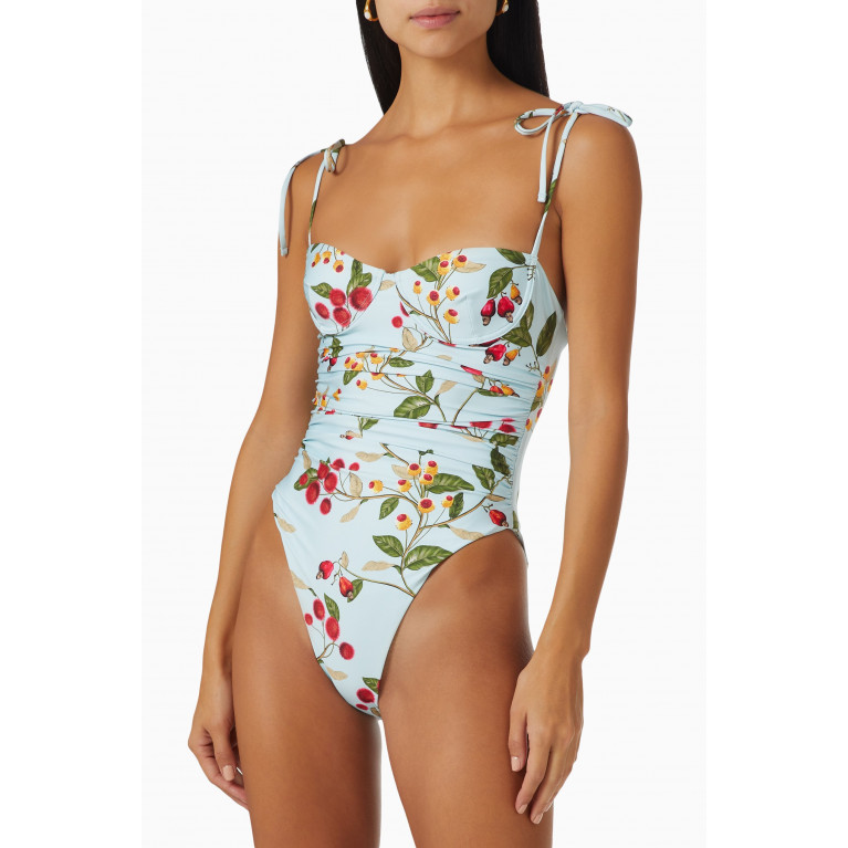 Agua Bendita - Rabano One-piece Swimsuit in Recycled Polyester