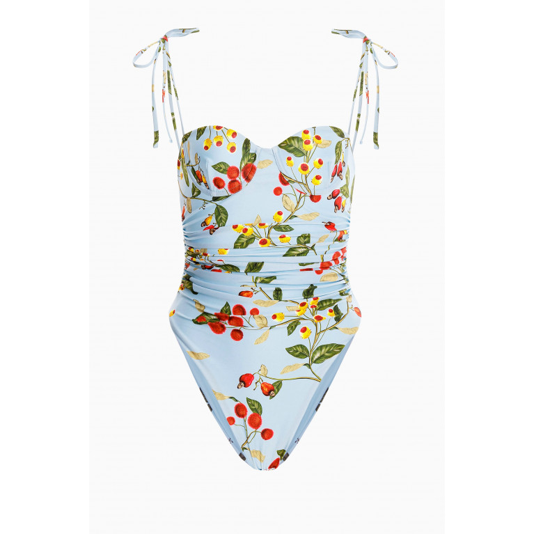 Agua Bendita - Rabano One-piece Swimsuit in Recycled Polyester