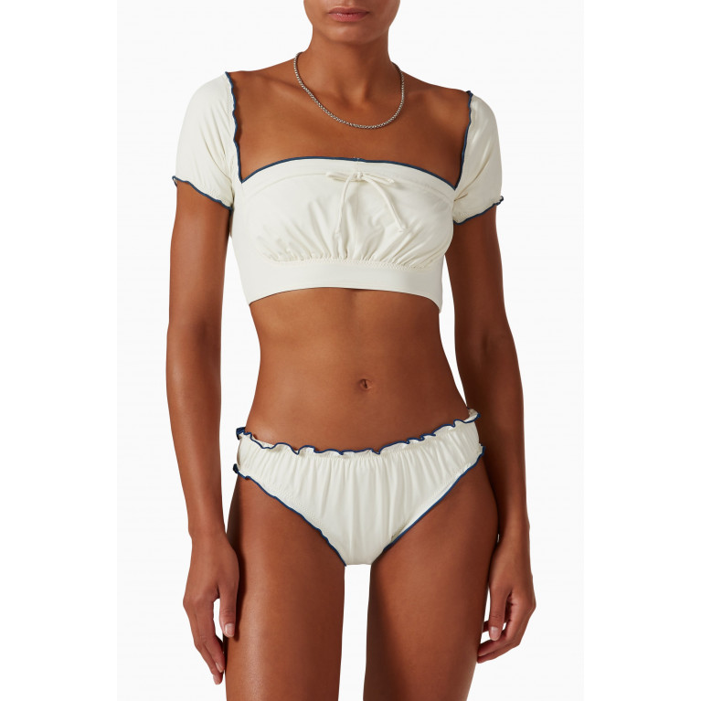 Frankies Bikinis - Farah Crop Bikini Top