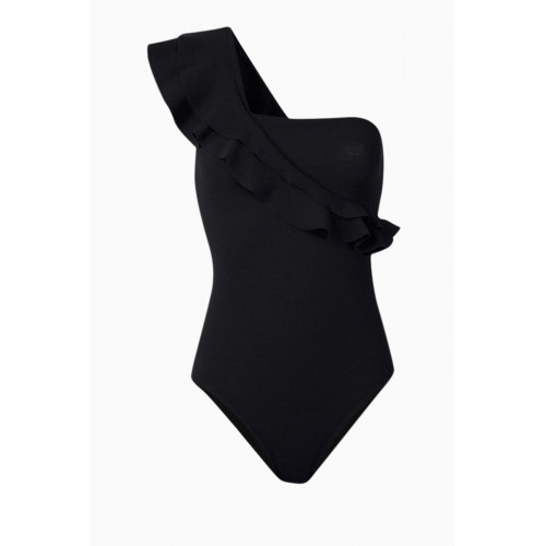 Clube Bossa - Siola One-piece Swimsuit in Stretch Nylon Black