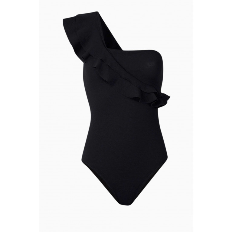 Clube Bossa - Siola One-piece Swimsuit in Stretch Nylon Black