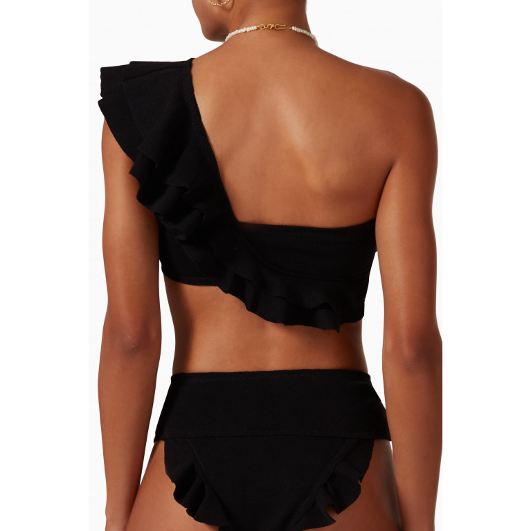Clube Bossa - Malgosia Bikini Top in Stretch Nylon Black
