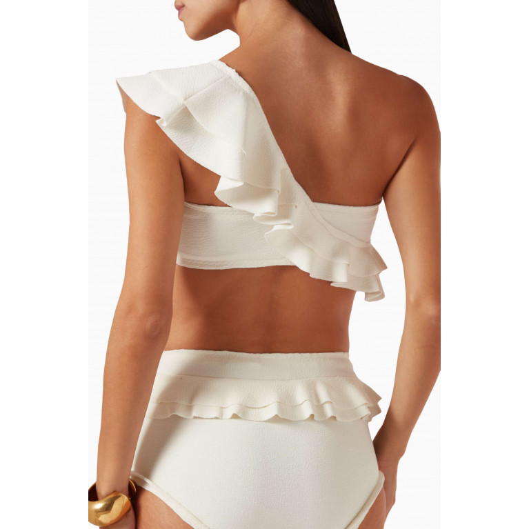 Clube Bossa - Malgosia Bikini Top in Stretch Nylon White