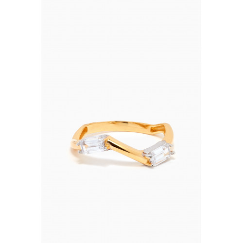 MER"S - Lusty Ring in 24kt Gold-plated Sterling Silver