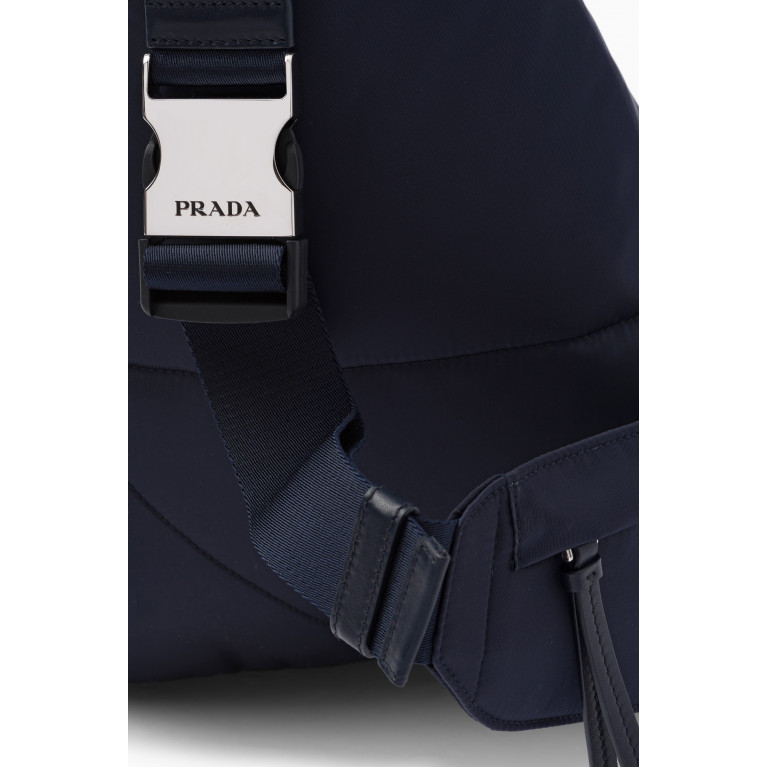 Prada - Sling Backpack in Re-Nylon & Saffiano Leather