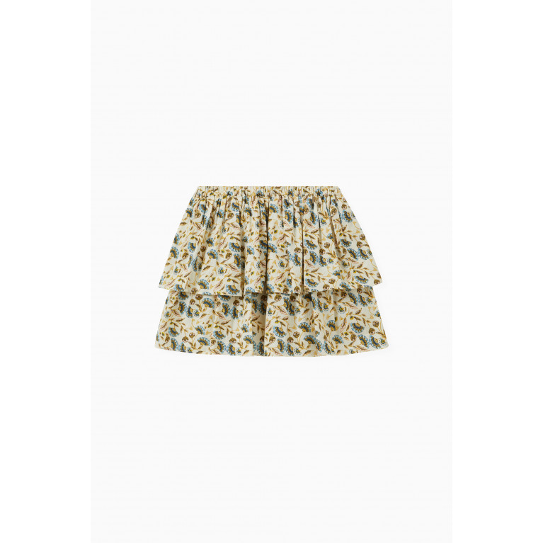 Bonpoint - Jupe Belle Tiered Skirt in Cotton
