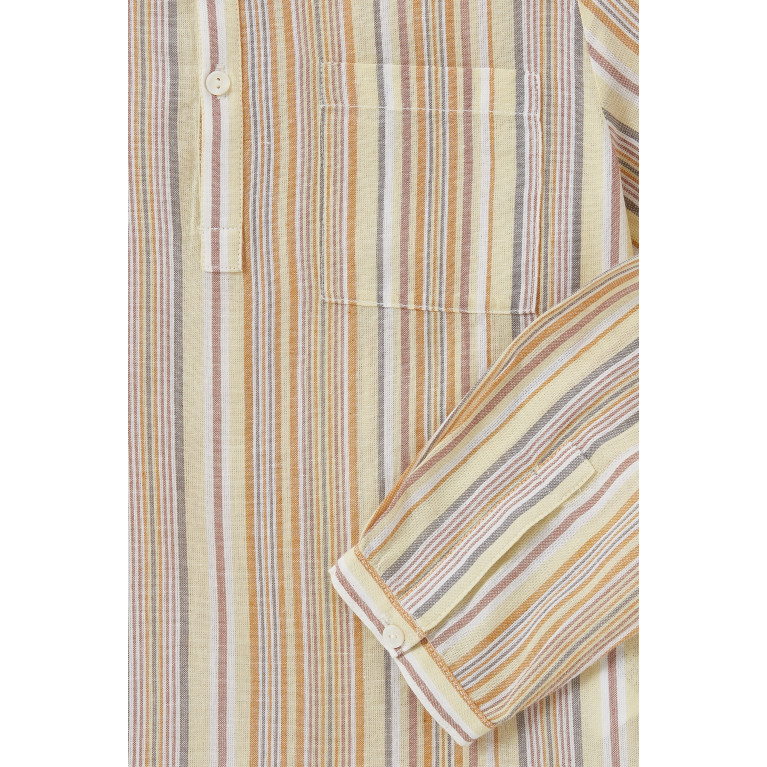 Bonpoint - Bonpoint - Artiste Striped Shirt in Cotton