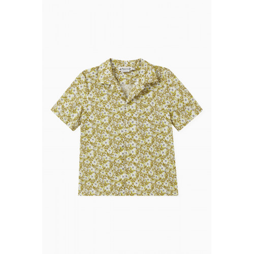 Bonpoint - Steve Liberty Print Shirt in Cotton Poplin