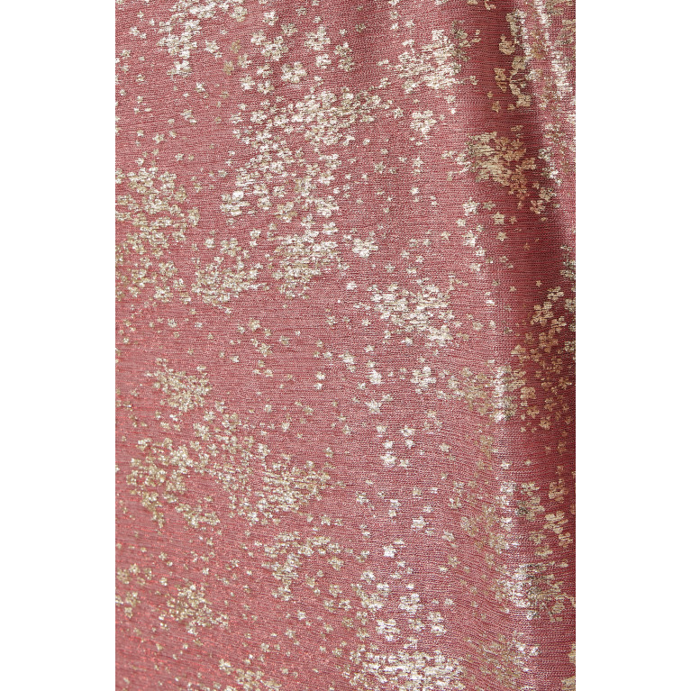 Amri - Kaftan Belted Midi Dress Pink