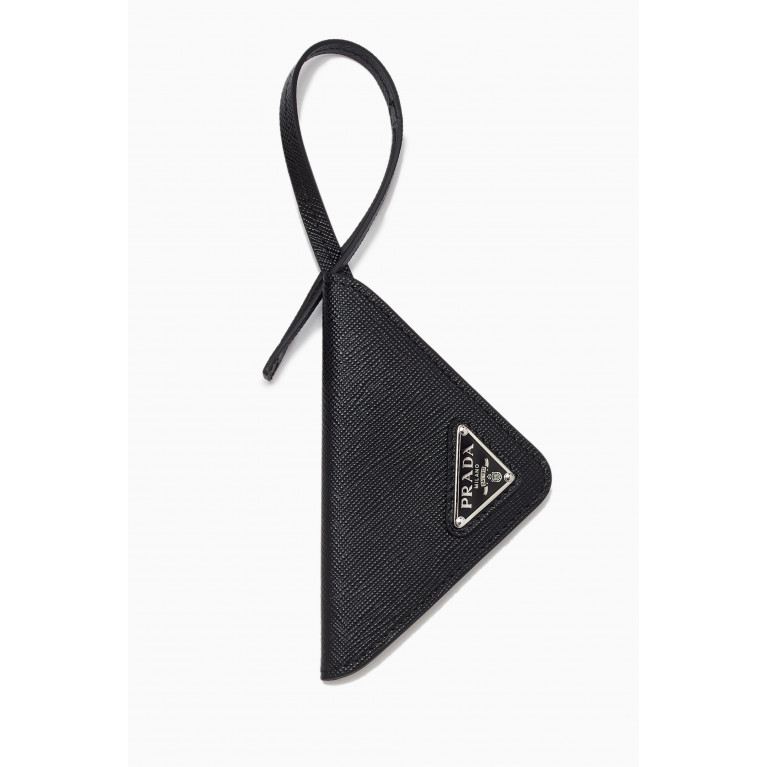 Prada - Triangle Tag in Saffiano Leather