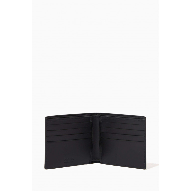 Prada - Logo Wallet in Grained Leather